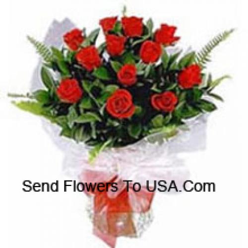 12 Radiant Red Roses